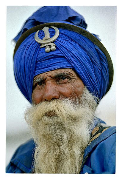 Punjab Sikh warrior portrait