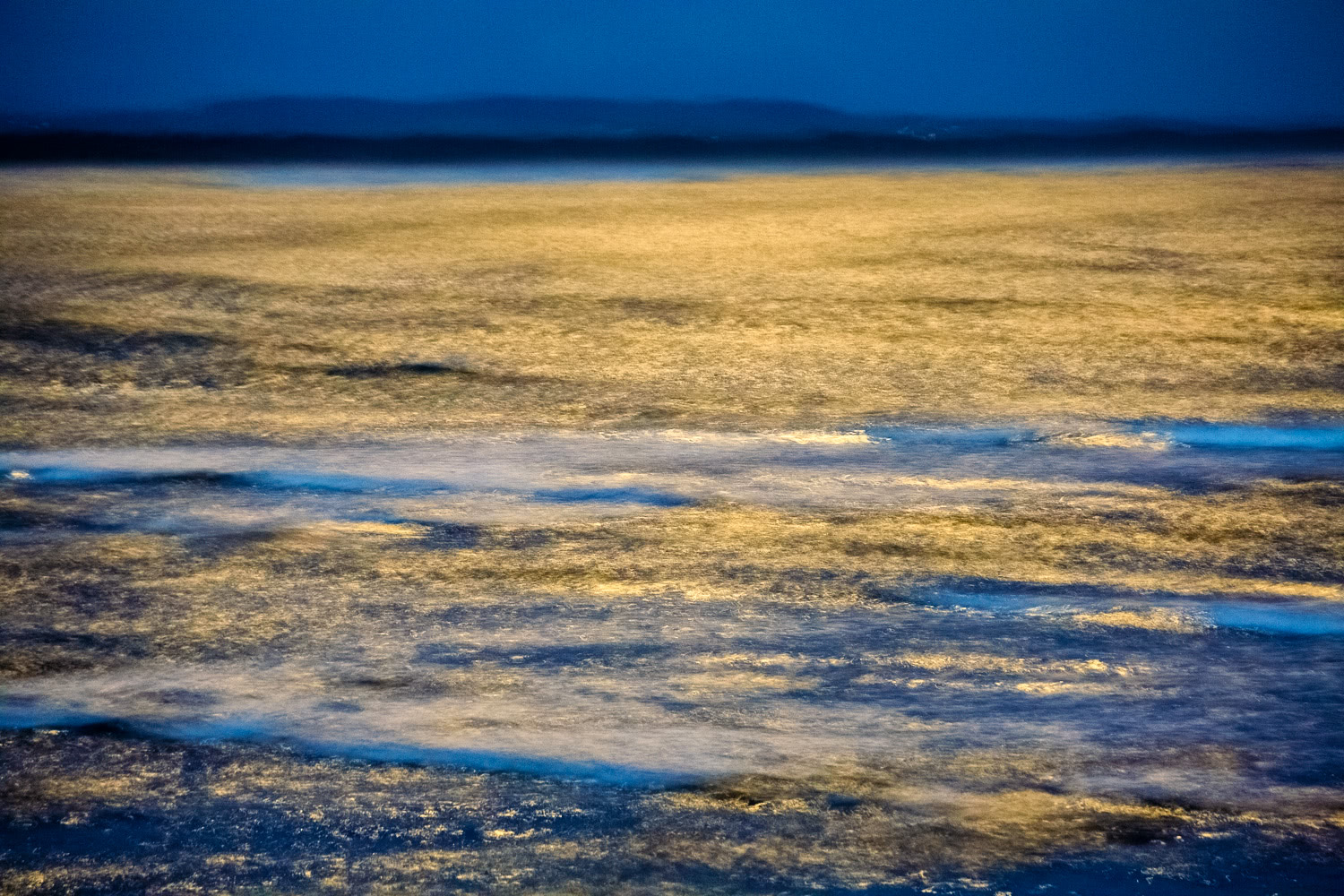 Moonlight reflection Inverloch beach
