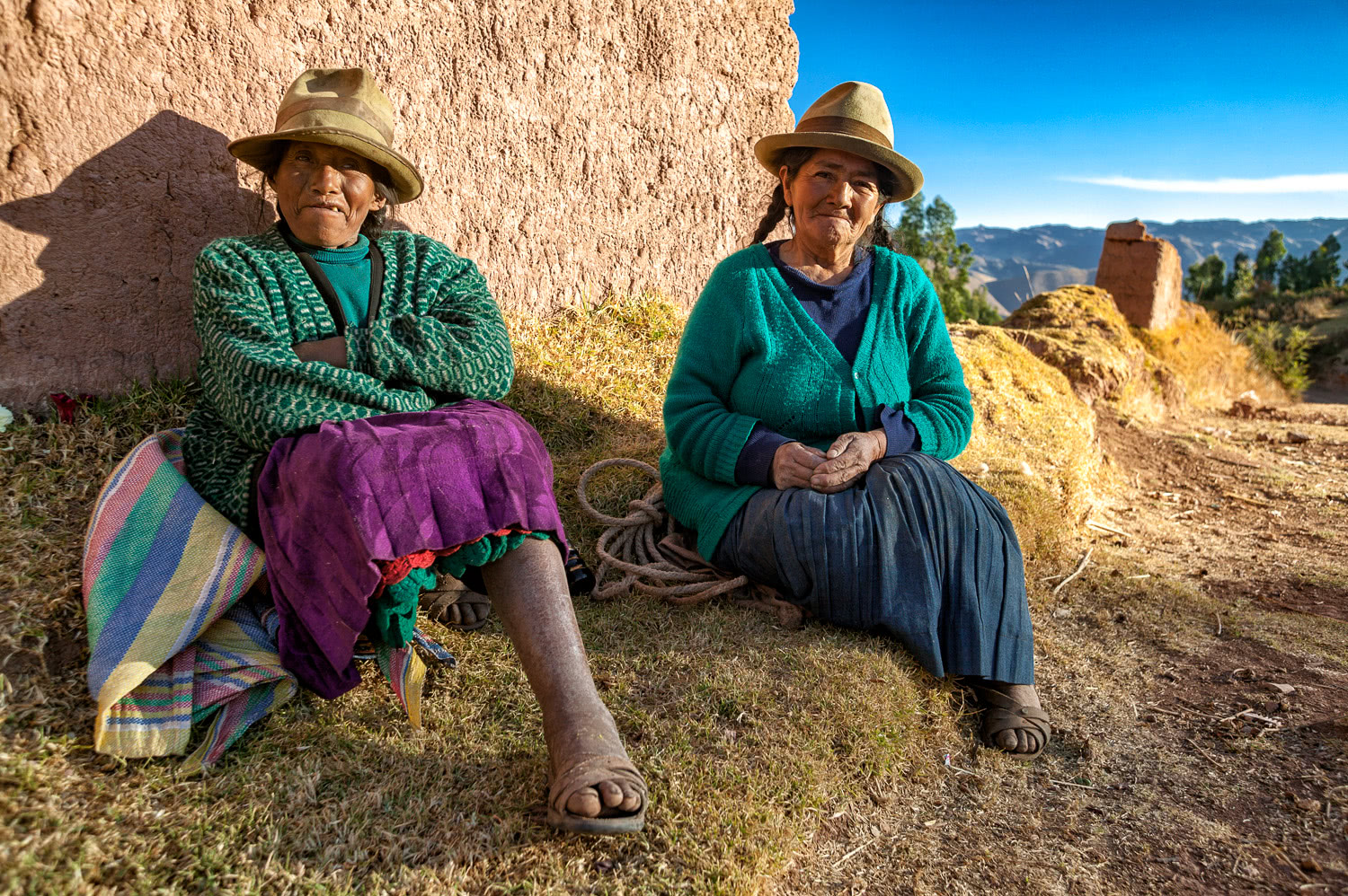 Old women Cusco Peru