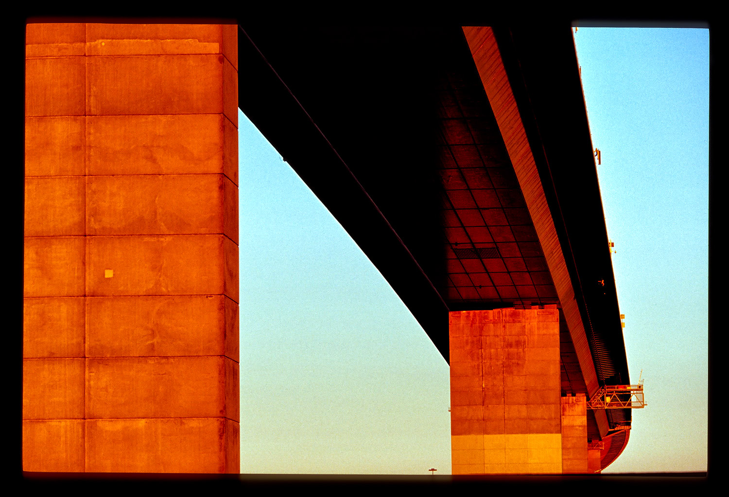Westgate Bridge sunset Melbourne