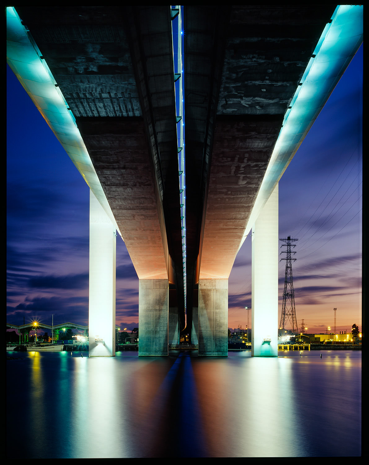 Bolte Bridge sunset Melbourne